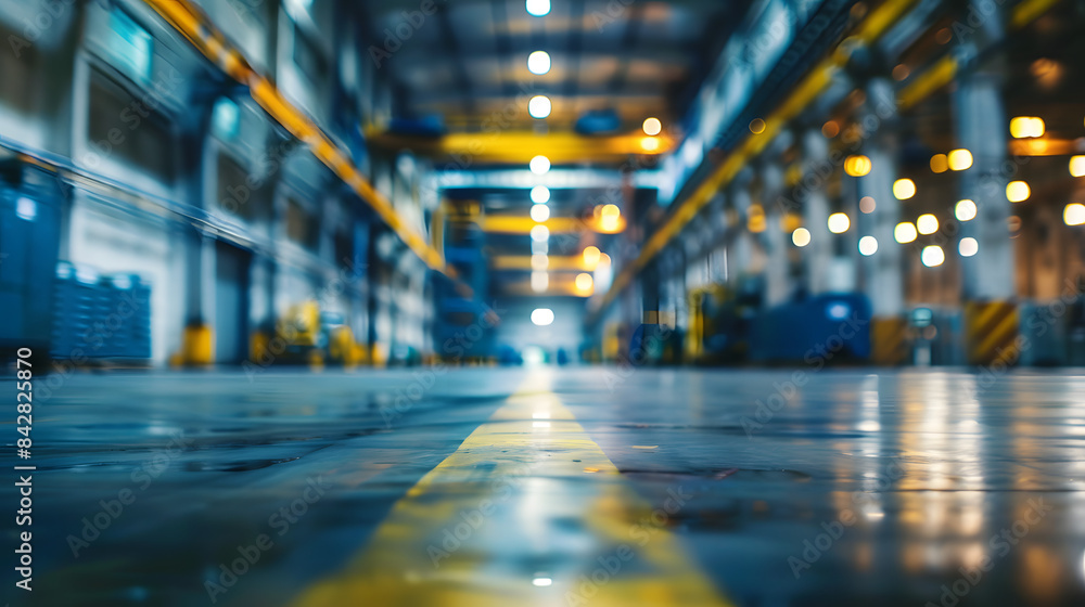 factory defocused. Blurred factory without people with empty background. header. 8k. hd. copy space for text factory defocused. Blurred factory without people with empty background. header. 8k. hd. copy space for text