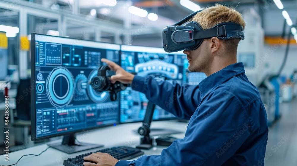 Located in an industrial estate, this factory stands out with its technologically advanced infrastructure, prominently featuring AI integration Located in an industrial estate, this factory stands out with its technologically advanced infrastructure, prominently featuring AI integration