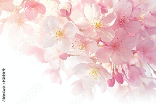 Delicate Pink Cherry Blossoms