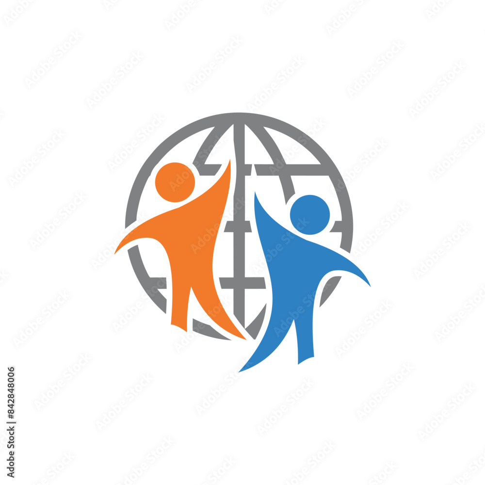 people unity world logo vector people unity world logo vector