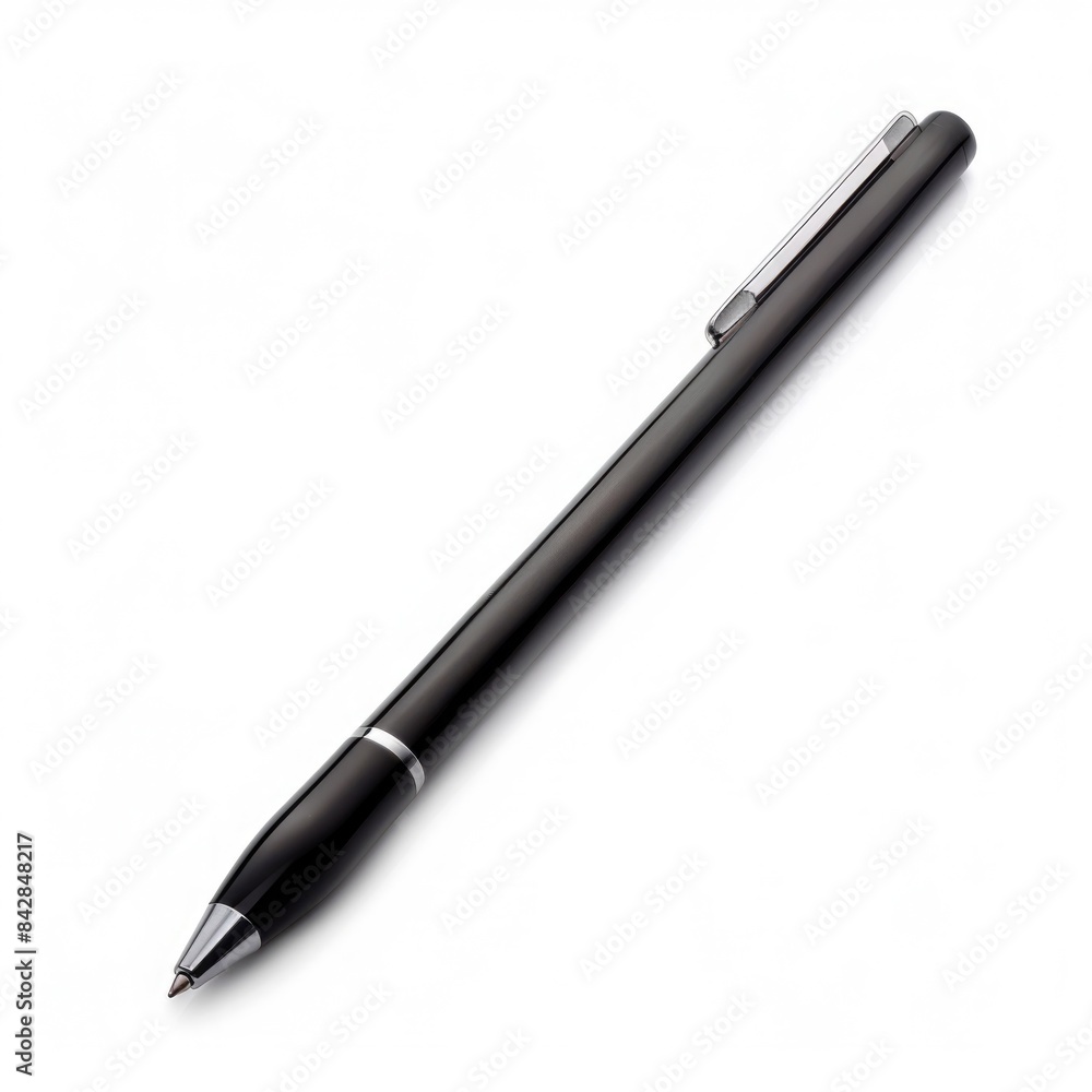 Modern Digital Stylus Pen for Drawing and Writing on Tablets - Isolated on White Background Modern Digital Stylus Pen for Drawing and Writing on Tablets - Isolated on White Background