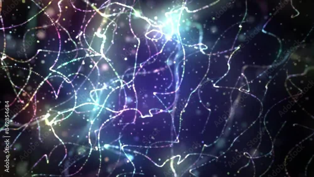 4k Colorful Twirling Snakes Motion Background 4k Colorful Twirling Snakes Motion Background