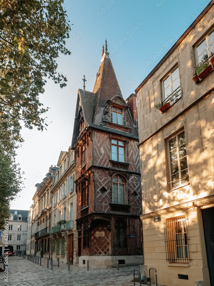 Fototapeta premium Architecture in the center of Rouen