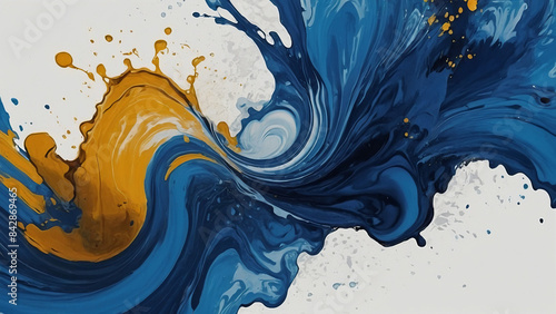 background with waves