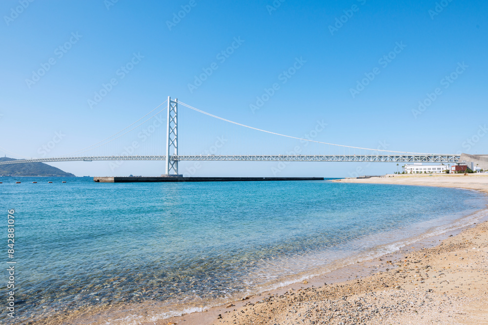 晴れの明石海峡 晴れの明石海峡