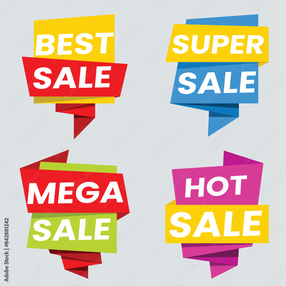 Set of vector red starburst, sunburst badges. Simple flat style vintage labels, stickers with sale discount text. Sale quality tags and labels. Template banner shopping badges. Set of vector red starburst, sunburst badges. Simple flat style vintage labels, stickers with sale discount text. Sale quality tags and labels. Template banner shopping badges.