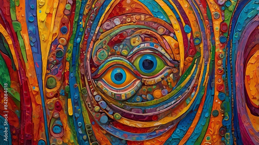 Colorful and vibrant abstract lines converge in the background
Colorful and vibrant abstract lines converge in the background