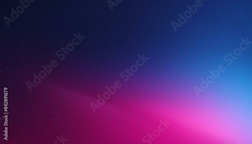 "Elegant Dark Blue Purple Grainy Texture: Blurred Futuristic Banner with Magenta Pink Accents - Ideal for Contemporary Graphic Design"