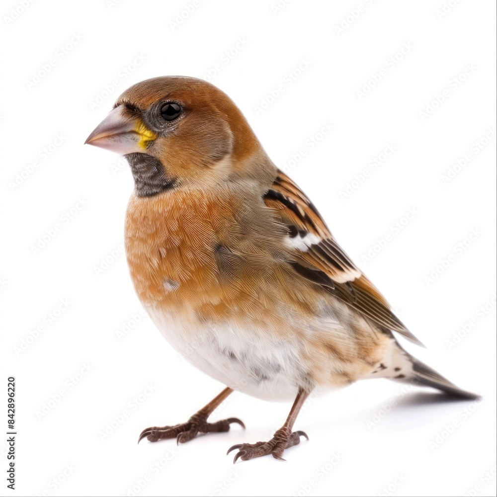 Finch isolated on white background Finch isolated on white background