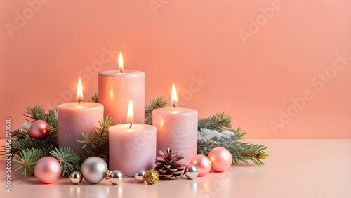 background with candles