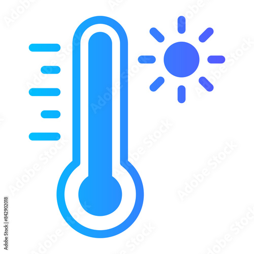 sun gradient icon