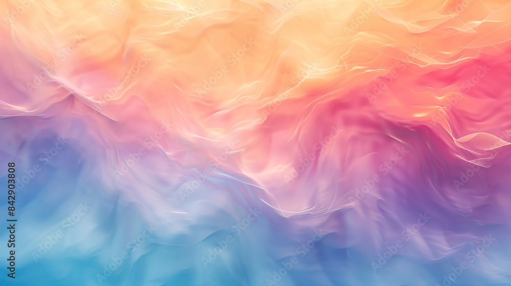 Abstract pastel gradient with flowing light waves and soft colors Abstract pastel gradient with flowing light waves and soft colors