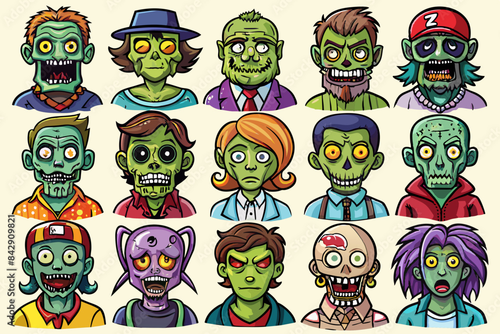 Zombie illustrations