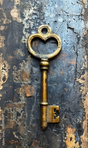 old rusty key © Dmitriy