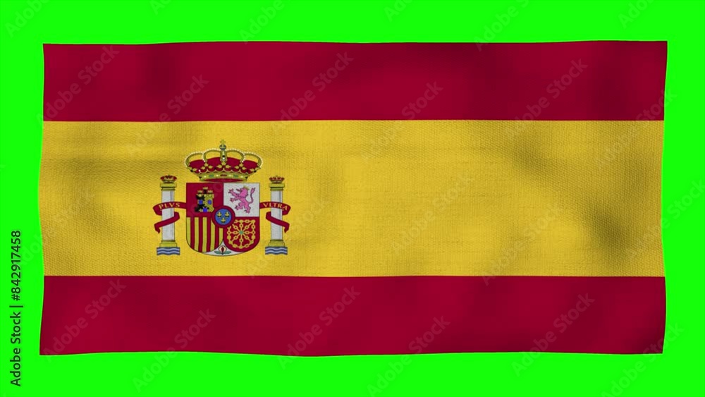 Spain's National Flag in a Dynamic Display: A Sign of Strength and Unity, Every wave reflects the nation's rich history and unwavering spirit. telling a story of resiliency. Spain's National Flag in a Dynamic Display: A Sign of Strength and Unity, Every wave reflects the nation's rich history and unwavering spirit. telling a story of resiliency.