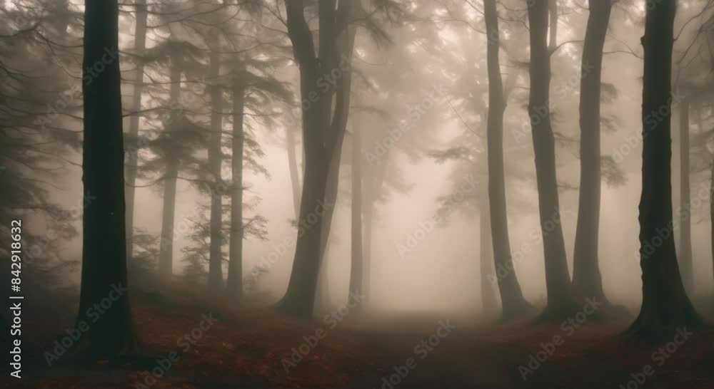through trees for a dramatic reveal into the forest through trees for a dramatic reveal into the forest