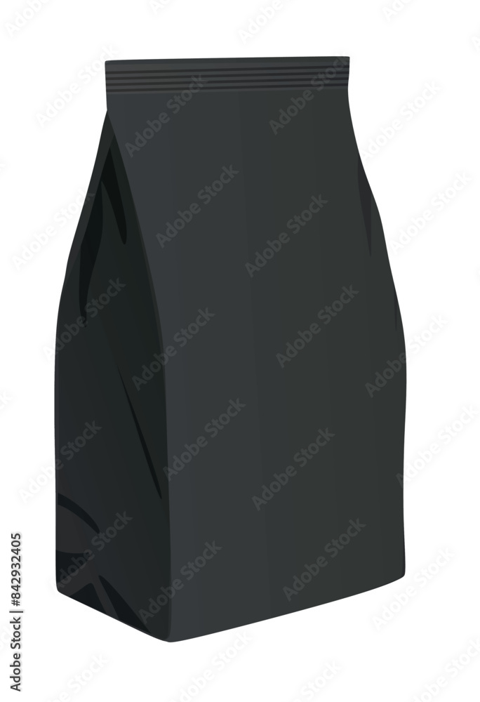 Paper bag template. vector illustration Paper bag template. vector illustration