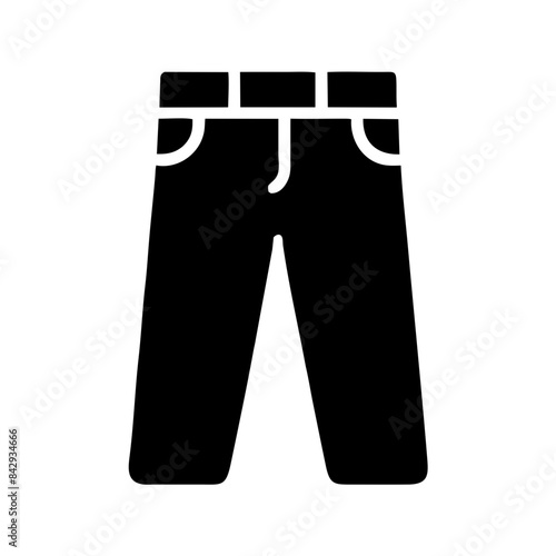 Pant icon. Long pant icon.