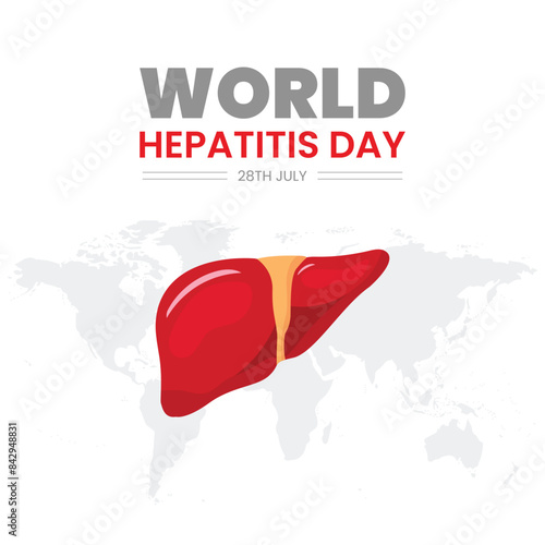 world hepatitis day design vector file