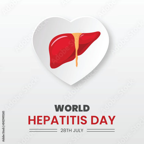 world hepatitis day design vector file