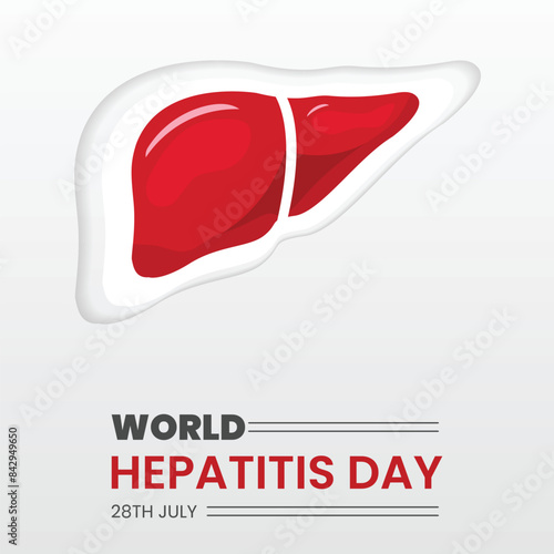 world hepatitis day design vector file