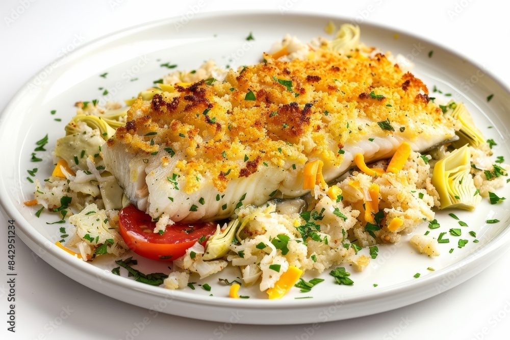 Mouthwatering Baked Haddock with Melted Butter Mouthwatering Baked Haddock with Melted Butter
