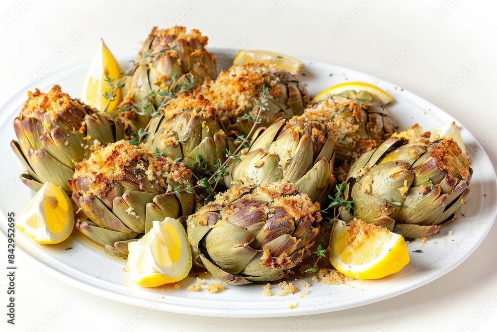 Delicious Baked Jerusalem Artichokes with Lemon and Fresh Thyme