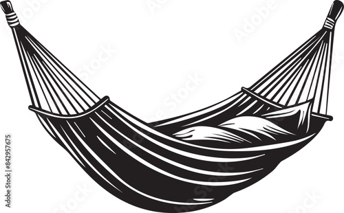 Hammock logo icon Vector EPS Transparent