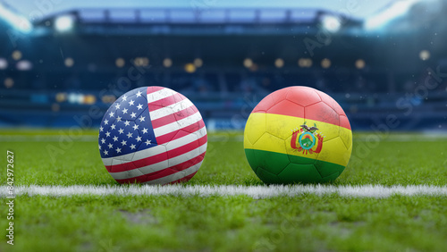 USA vs Bolivia Soccer Match