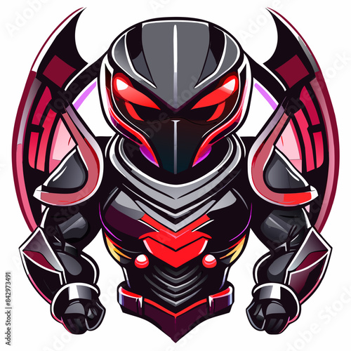 Vector Alien Character Art for T-shirt Sublimation Prints and Wall Decor