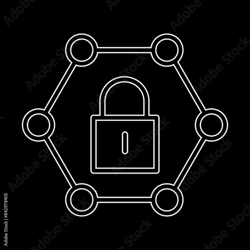 Protected Network icon Design