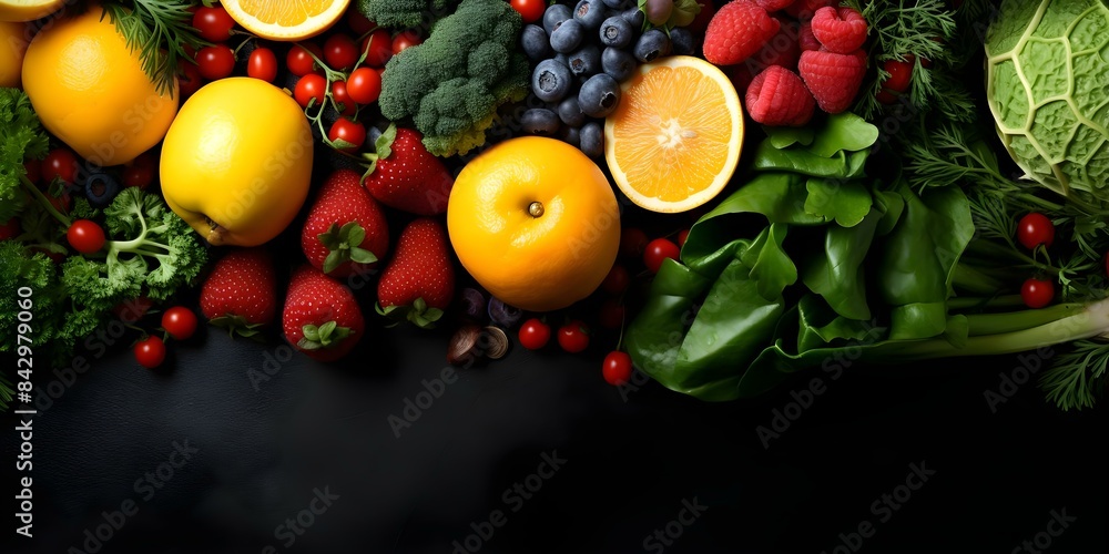 Assorted fruits and vegetables in flat lay composition for keto diet. Concept Keto Diet, Flat Lay Photography, Healthy Eating, Fruits and Vegetables, Food Styling Assorted fruits and vegetables in flat lay composition for keto diet. Concept Keto Diet, Flat Lay Photography, Healthy Eating, Fruits and Vegetables, Food Styling