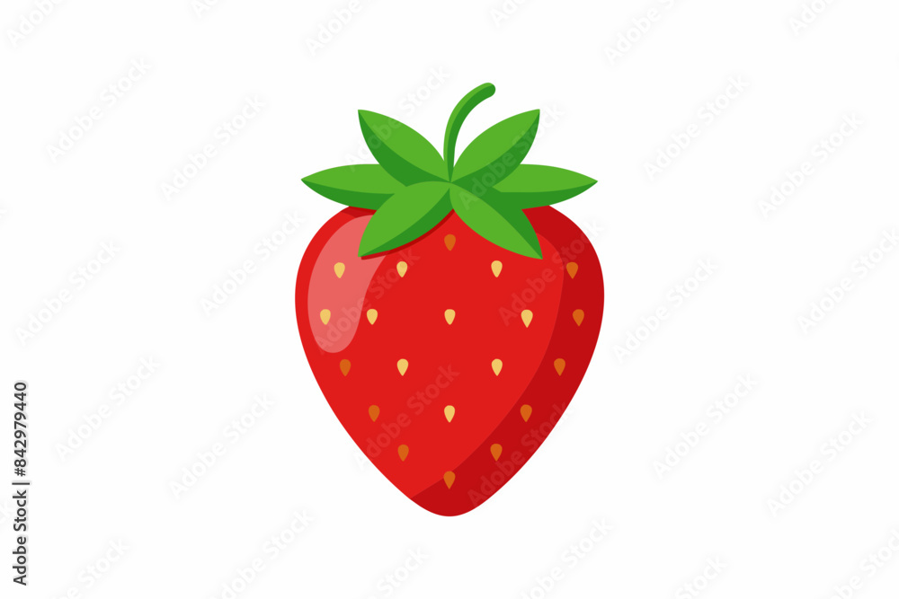 strawberry fruit vector illustration strawberry fruit vector illustration