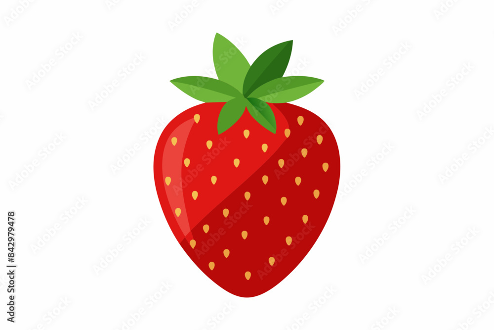 strawberry fruit vector illustration strawberry fruit vector illustration