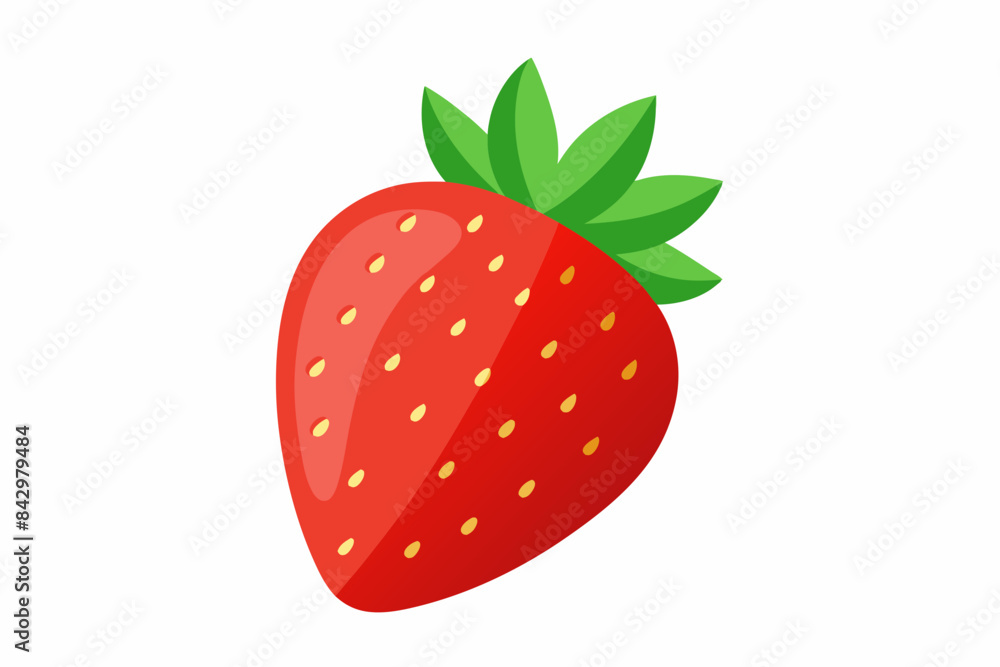 strawberry fruit vector illustration strawberry fruit vector illustration
