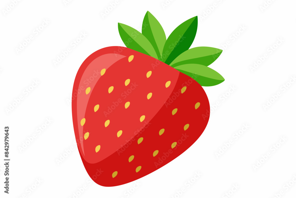 strawberry fruit vector illustration strawberry fruit vector illustration