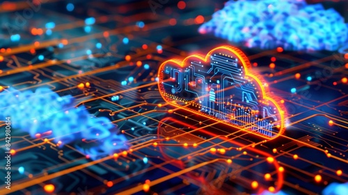 Multimedia representations of cloud security layers