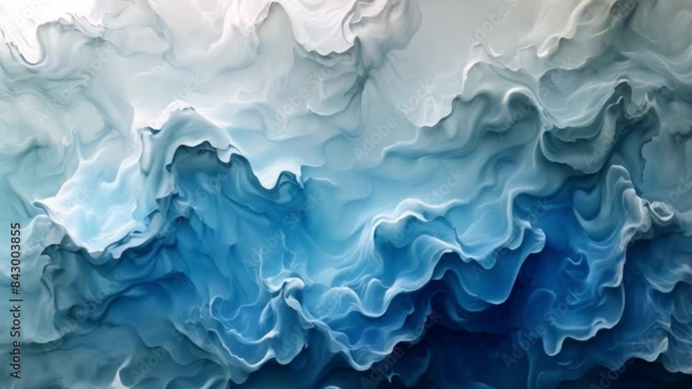 A digital illustration of a blue gradient mesh with flowing, organic shapes reminiscent of clouds or smoke. A digital illustration of a blue gradient mesh with flowing, organic shapes reminiscent of clouds or smoke.