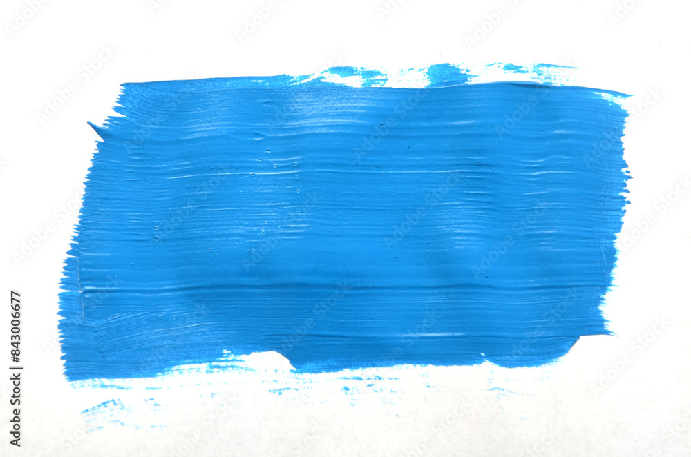 Fototapeta premium simple background of paint stains on white paper with brush strokes