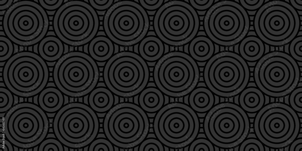 Overlapping Pattern Minimal diamond geometric waves spiral and abstract circle wave line. black and gray color seamless tile stripe geometric create retro square line backdrop pattern background. Overlapping Pattern Minimal diamond geometric waves spiral and abstract circle wave line. black and gray color seamless tile stripe geometric create retro square line backdrop pattern background.