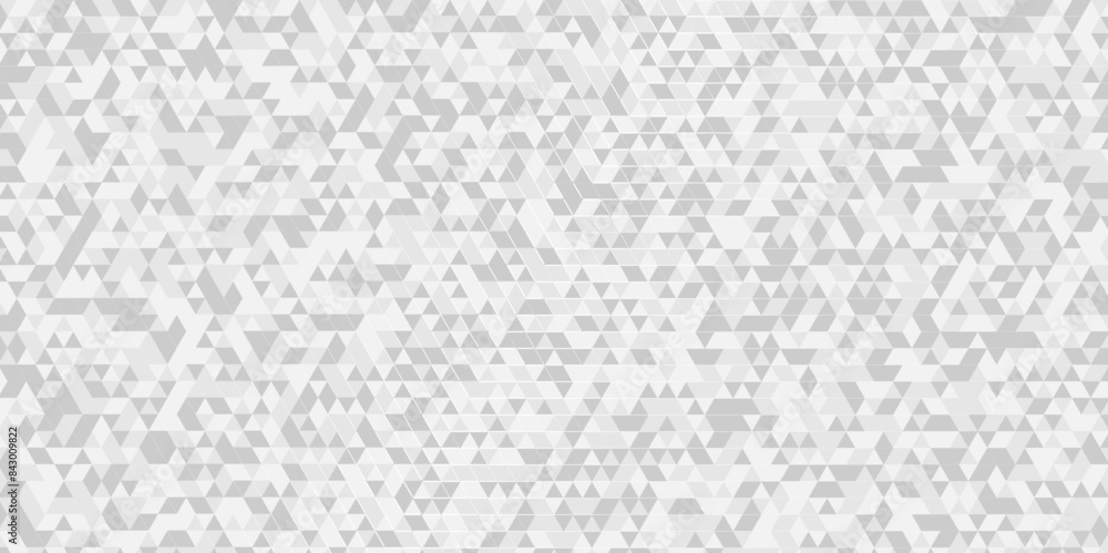 Vector geometric seamless technology gray and white triangle element light background. Abstract digital grid light pattern white Polygon Mosaic triangle Background, business and corporate background. Vector geometric seamless technology gray and white triangle element light background. Abstract digital grid light pattern white Polygon Mosaic triangle Background, business and corporate background.