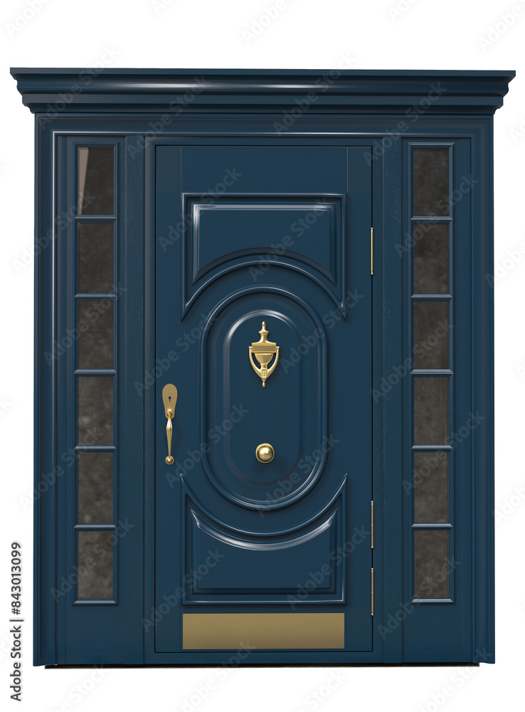 Fototapeta premium Entrance classic doors for the house