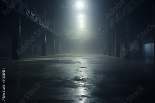 Abstract  Grunge Aesthetics  Concrete Floor  Enigmatic Fog  Artistic  Mystery  Atmospheric  Dark  Texture  Background  Urban  Ephemeral  Moody  Industrial  Surreal  Ambiance  Desolate  Gritty  Urban