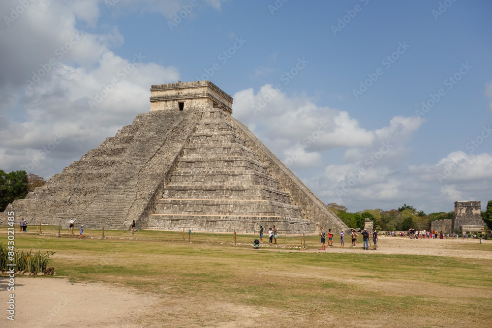 Chichen Itza, Mexico: archaeological complex in Yucatan Peninsula. large pre-Columbian city Chichen Itza, Mexico: archaeological complex in Yucatan Peninsula. large pre-Columbian city