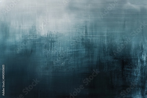 Dark blue abstract background with a grunge texture, resembling a painted wall with a gradient from light to dark. Perfect for adding a touch of vintage or industrial style to your projects © Enigma