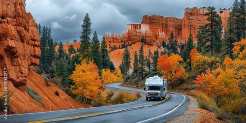 RV Road Trip Through Bryce Canyon in Autumn