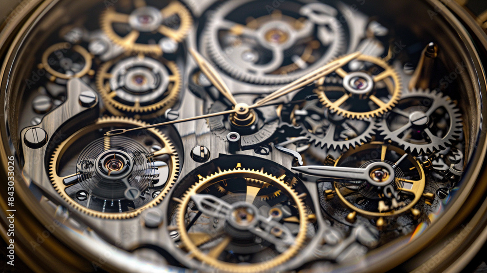 Intricate Gears: A Close-Up Revelation of Watch Mechanism Complexity Intricate Gears: A Close-Up Revelation of Watch Mechanism Complexity