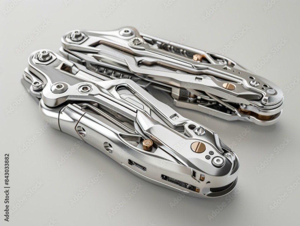 Futuristic multi-tool. AI. Futuristic multi-tool. AI.