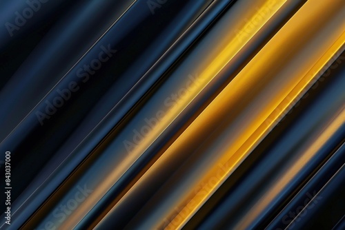 Abstract background featuring smooth diagonal lines in shades of gold and blue, creating a stylish and modern design suitable for various projects