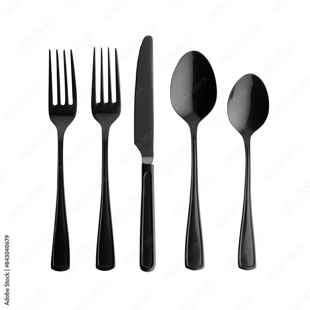 fork spoon and knife isolated on transparent background, clipping path, png, fork spoon and knife isolated on transparent background, clipping path, png,